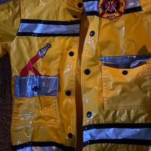 Fireman rain coat